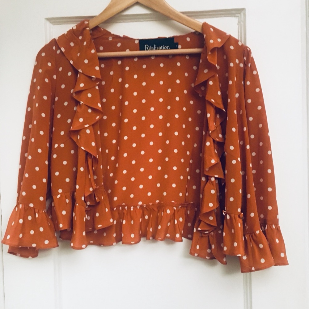 Realisation Par The Cher top - Rust Spot - L